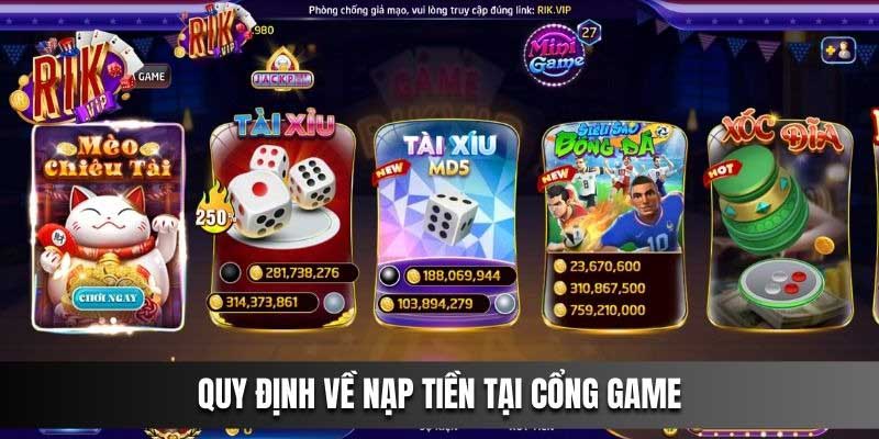 Nạp tiền rikvip dễ dàng trong vài bước